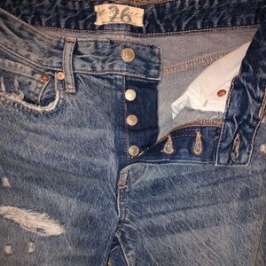 Free People Ripped Jeans